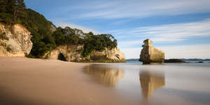 Coromandel - Cathedral Cove Panorama