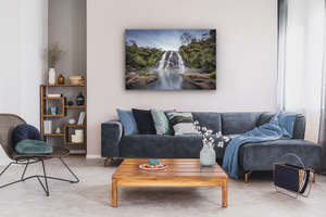 Waterfalls: Waikino - Owharoa Falls - Ex-display Canvas Print