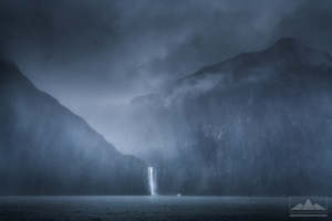 Milford Sound - Moody Skies | Gift Print