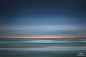 Mount Maunganui - Orange Horizon | Gift Print