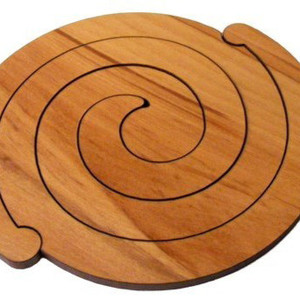Products: Pair of Rimu Wood Coasters