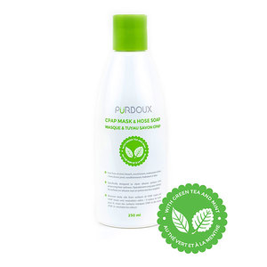 CPAP Cleaning: Purdoux Green Tea & Mint CPAP soap