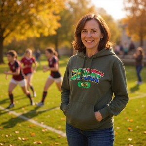 Rugby Mom SA FLAG Hoodie - Large