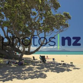 Sunrise over the Poor Knights Islands