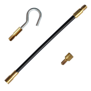 Inspection Camera Parts: Rod, Hook & Magnet Bundle - (spare part included with all Ferret camera kits)