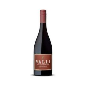 Central Otago: VALLI Gibbston 25th Anniversary  Pinot Noir 2022