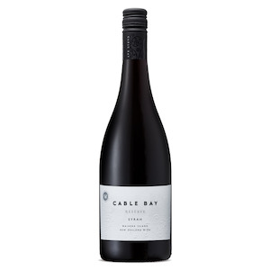 Waiheke: CABLE BAY Reserve Syrah 2019