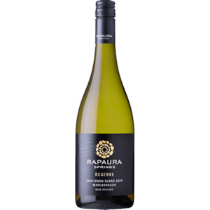 Marlborough: RAPAURA SPRINGS  Reserve Sauvignon Blanc 2024