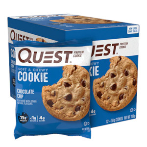 Protein Bars: Quest  soft and chewy protein cookies