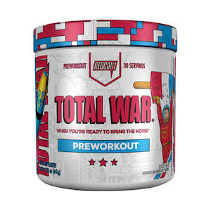 Energy Drinks: REDCON1 TOTAL WAR PRE WORKOUT 15 SERVES