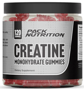Creatine: Pack Nutrition Creatine Monohydrate Gummies