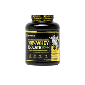 Whey Protein Isolate: RAISEY'S 100% ISOLATE WHEY ISO90+