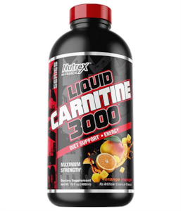 Fat Burners: Nutrex Liquid Carnitine 3000