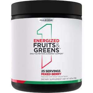 R1 Energized fruits & greens