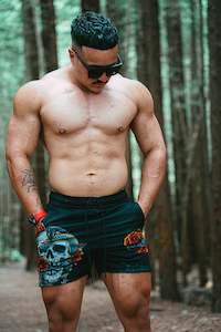 Primal Wear: Sublimated superior double mesh shorts