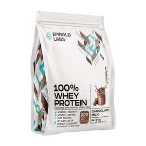Whey Protein Blends: Emerald labs 100% whey