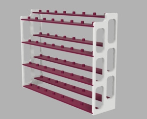 All Verse: Ooshies Display Stand - 64 Spot Display