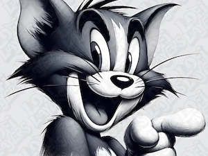 Frontpage: Tom from Tom & Jerry HueForge
