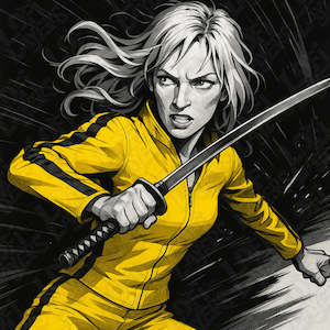 Frontpage: Kill Bill Beatrix Kiddo HueForge