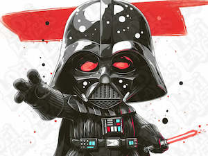 Star Wars Chibi Darth Vader HueForge
