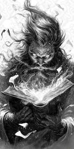 Frontpage: Merlin the Wizard HueForge