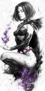 DC Comics Raven HueForge