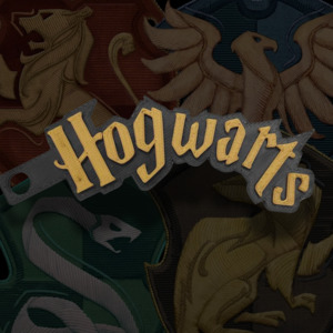 Harry Potter House Keychains HueForge