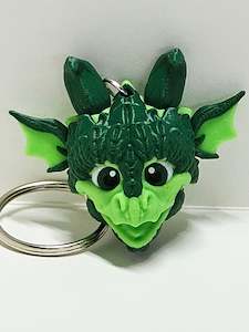 Keyrings: Heart of the Forest Dragonhead Keyring
