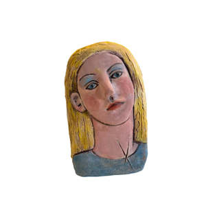 Heather Grouden: Friend In Blue Top