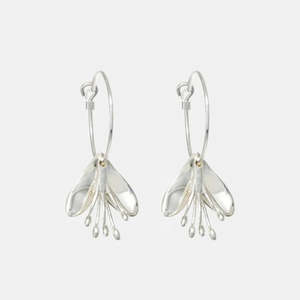 Kiri Schumacher: Rengarenga Earrings | Sterling Silver