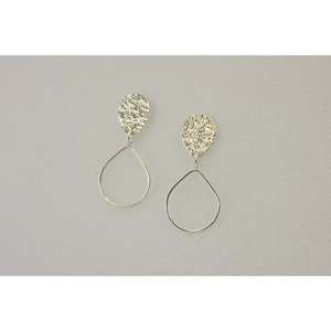 Droplet Earrings Silver