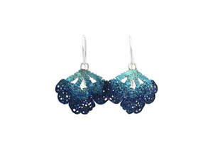 Azure Sea Fan Earrings