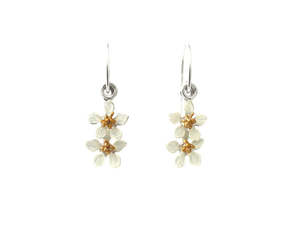 Lilygriffin: Neroli Blossom Double Earrings