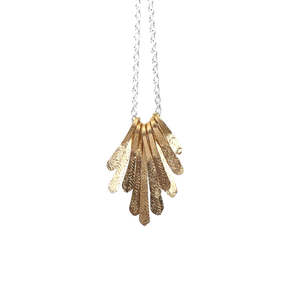Flutter Necklace | Gold Fill