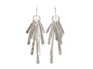 Flutter Statement Earrings | Sterling Silver