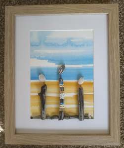 Three Birds On Three Posts