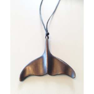 Jay Lloyd: Bronze Whale Tail Pendant