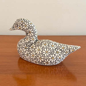 Intaglio White Duck