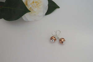 Armagh Copper Holey Earrings