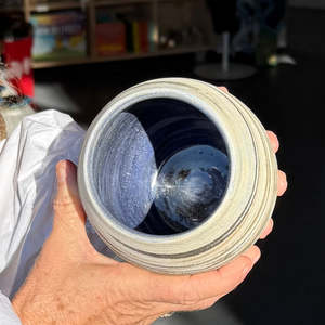 Handcrafts: Gemstone Vase | Blue Zinc