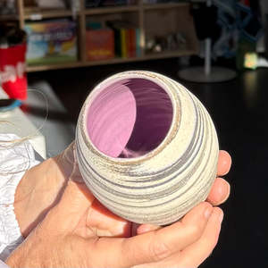 Handcrafts: Gemstone Vase | Lavender