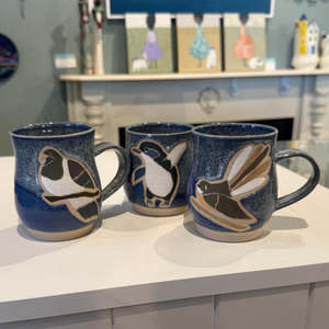Ceramic Bird Mugs