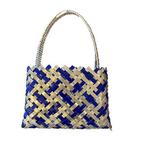 Sculptors: Silver & Blue Aluminium Kete | 12 Ends