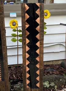 Wood Sculptures: Reflection | Copper Totem | Click & Collect Or Delivery By Arrangement