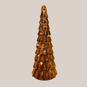 Frost Drop Christmas Tree Light | Bronze Colour | 33cm