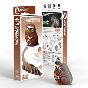 Childrens Gifts: EUGY 3D Morepork | Kitset Model