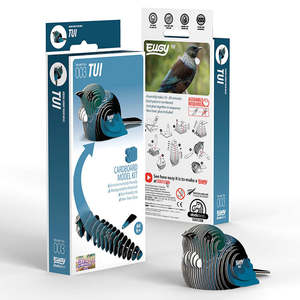 Childrens Gifts: EUGY 3D Tūī | Kitset Model