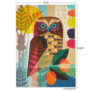 Childrens Gifts: Ruru Owl 1000 Pce Jigsaw Puzzle