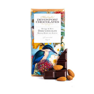 Manuka Honey & Almond Dark Chocolate Bar