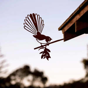Pet Lovers Gifts: Pīwakawaka | Fantail | Metalbird
